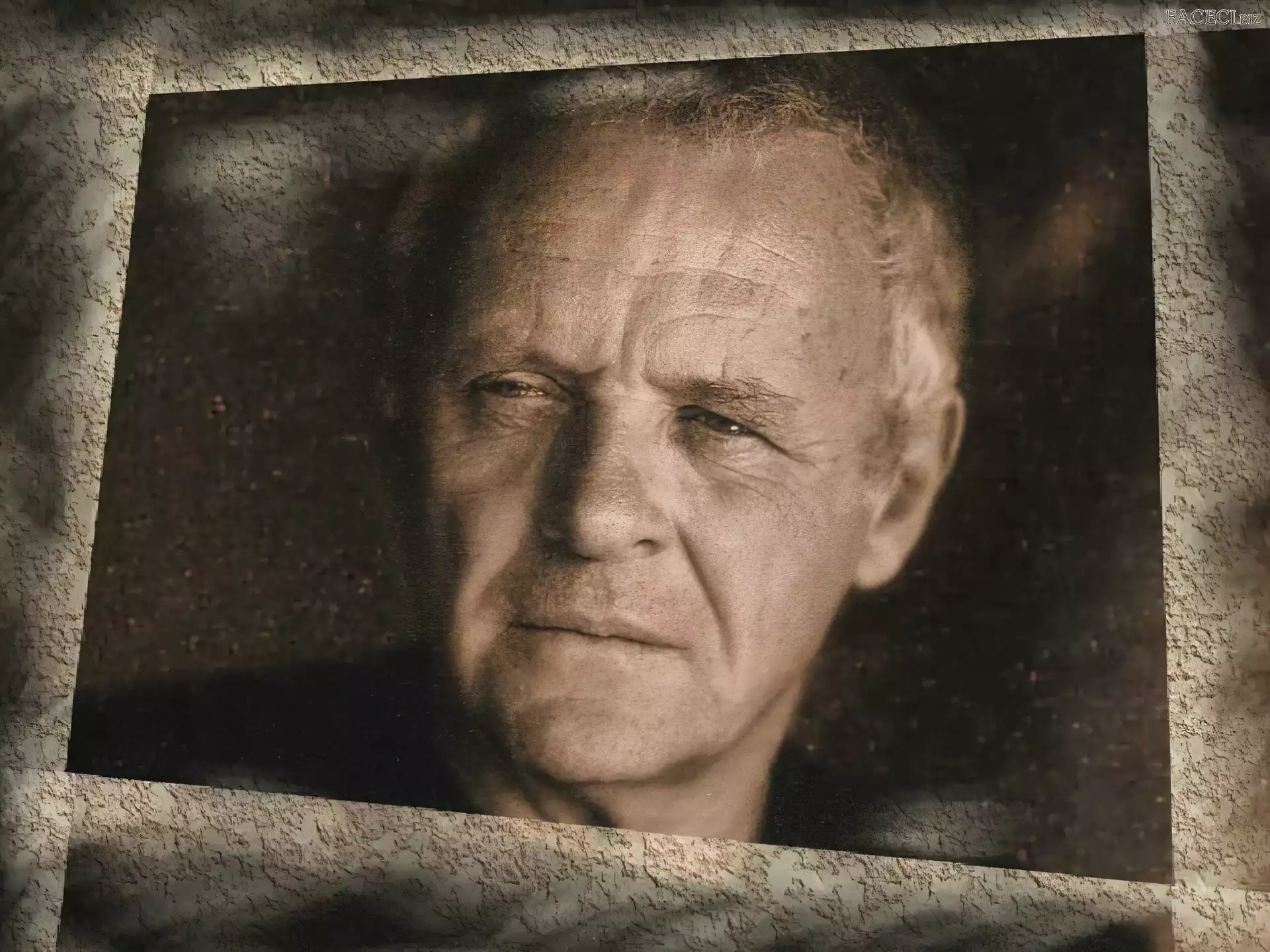 twarzy, Anthony Hopkins, zdjęcie
